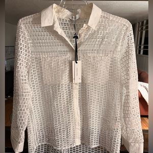 Beautiful White Button Down Shirt